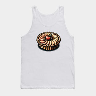 Apple Pie Cafe Slice Sweet Kawaii Art Bake Tank Top